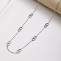 Set de Collar y Pulsera Elegante (Oro/Plata)￼