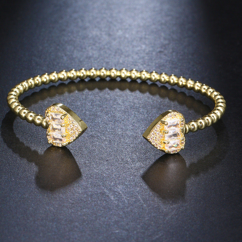 Collar Largo Para Mujer De Cobre De Corazón✨